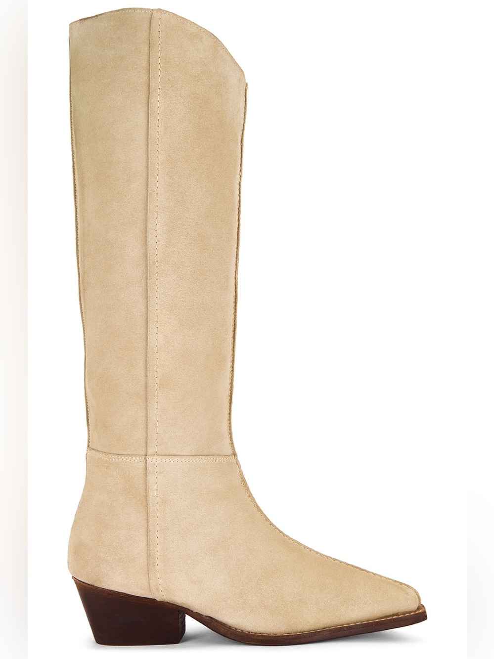 Free People Sway Low Slouch Boot in Parchment | LIKE NEW